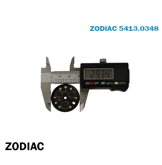Zodiac Sea Wolf II Professional 200M Ref. 5413.0348 -Size 29.43mm-200 Meters.
