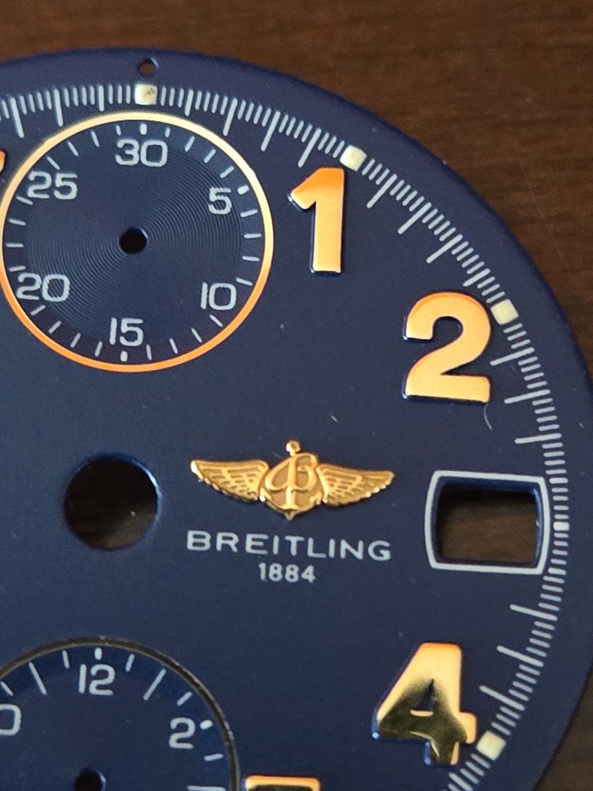 Breitling Chronomat 13047 Dial – 28.6mm – Old Stock – Parts