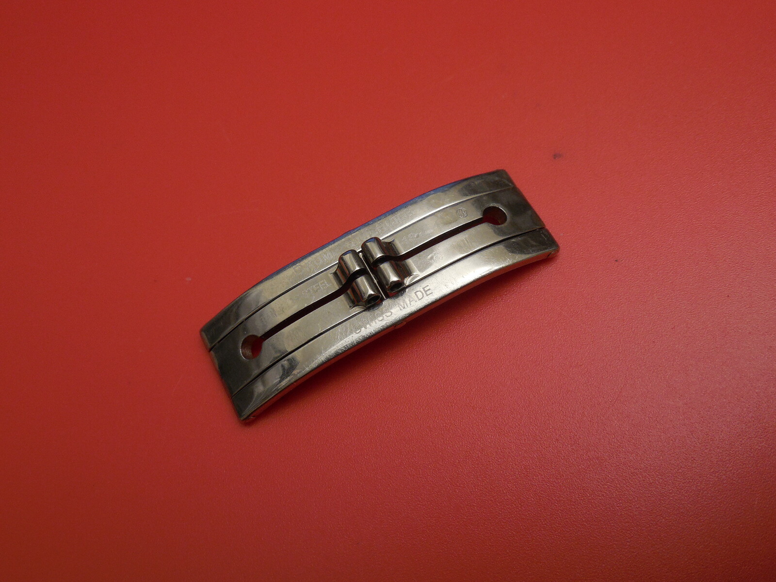 BAUME MERCIER SOLID SS CAPELAND AUTOMATIC BAND BRACELET BUCKLE CLASP ONLY