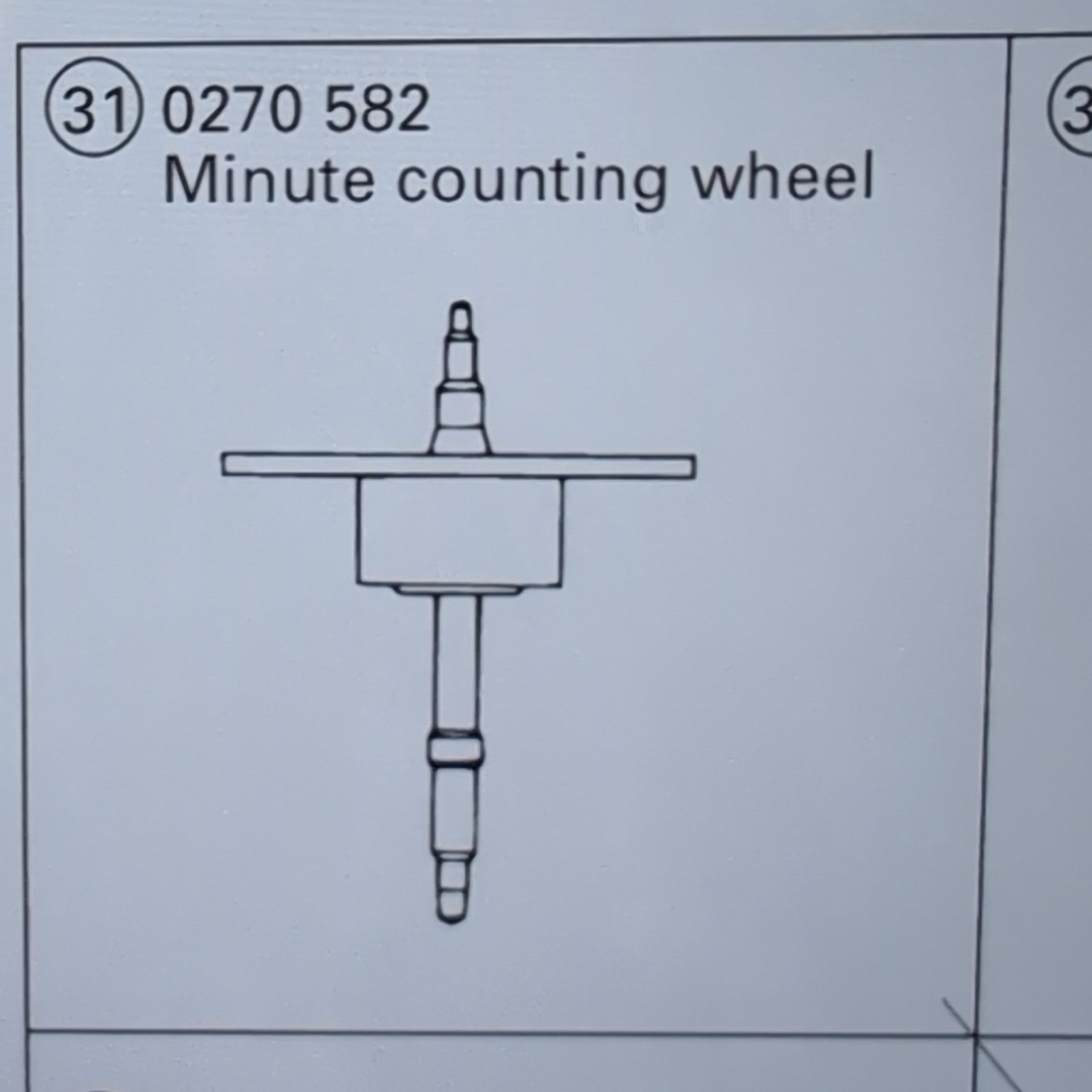 Seiko 7t62a Watch Movement Parts