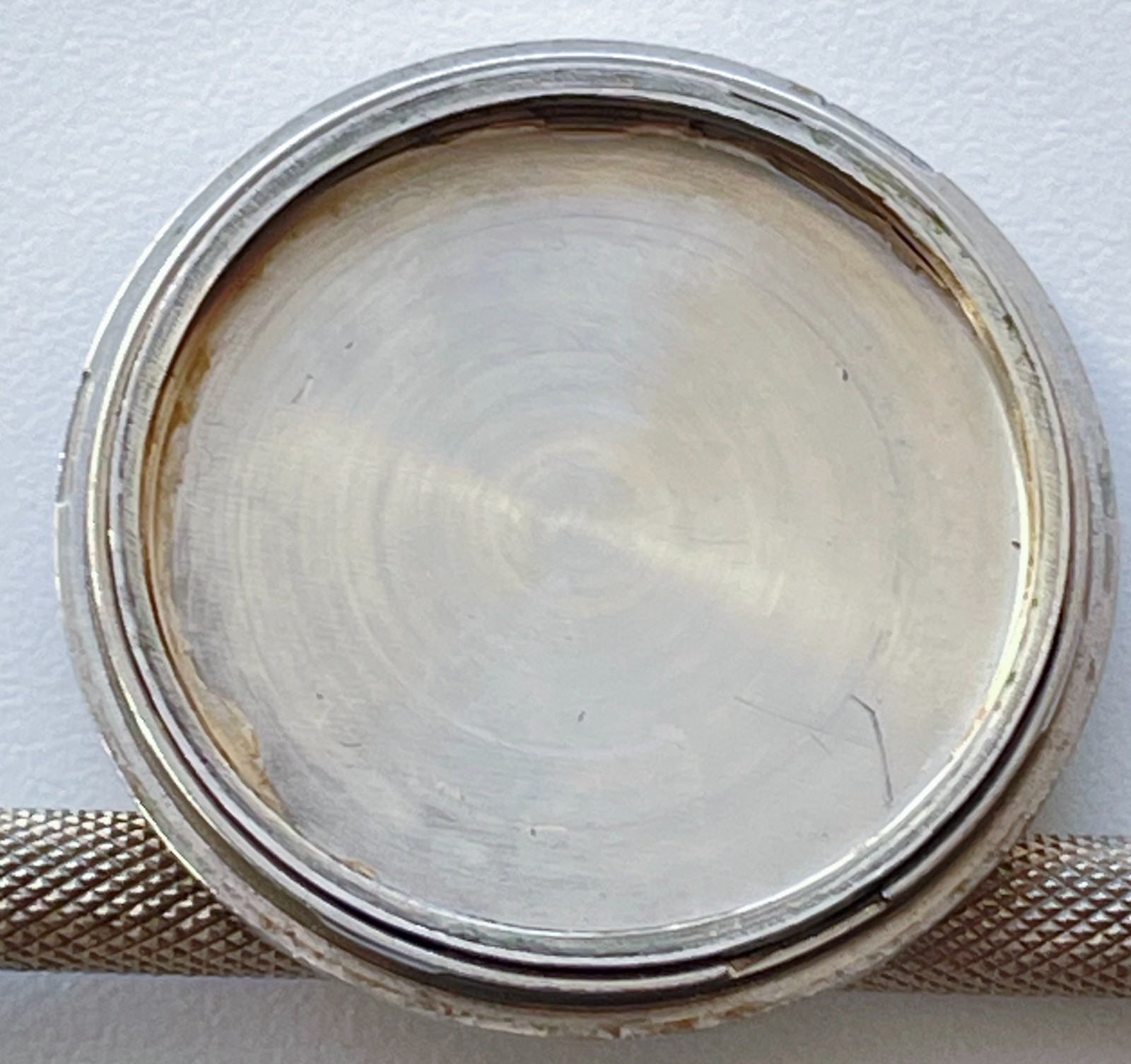 Vintage Jemis Watch Case By Seiko Men 35.8mm Silver Tone Stainless Steel Back