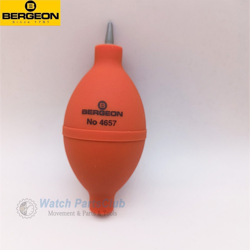 Bergeon 4657 Rubber Dust Blower PVC Nozzle Watch Repair Precision Cleaning Tool