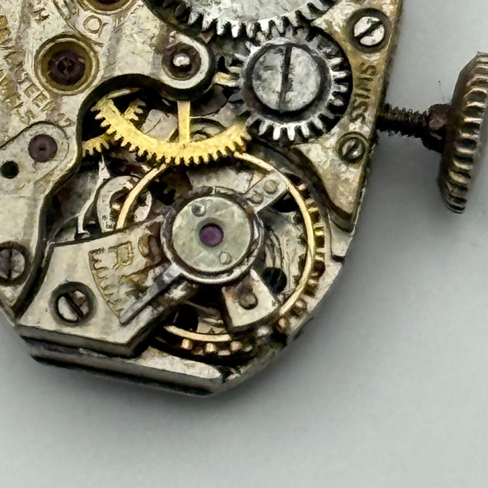 Lunesa 21 Watch Movement 17 Jewels Swiss Calibre L21 Parts Repair 12.8mm