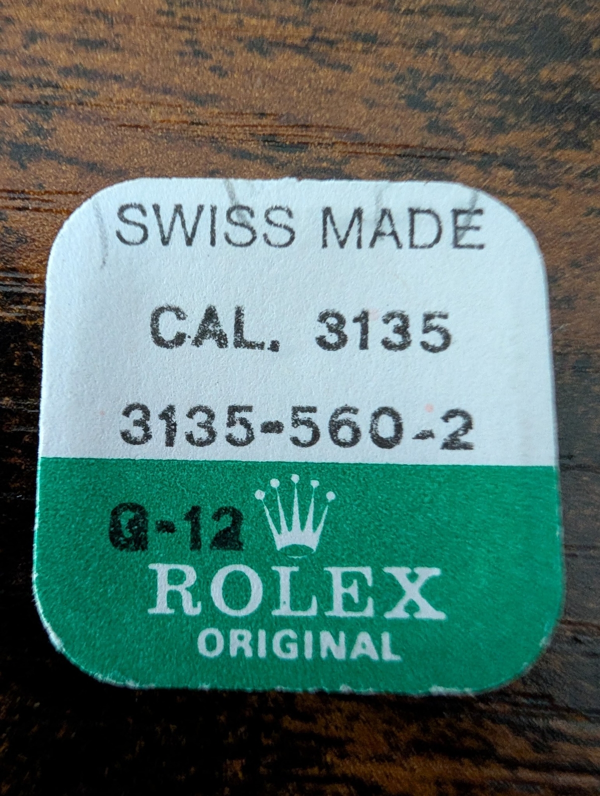 ROLEX-SPRING CLIP FOR OSCILLATING WEIGHT-FACTORY SEALED-CAL 3135 PART 3135-560-2