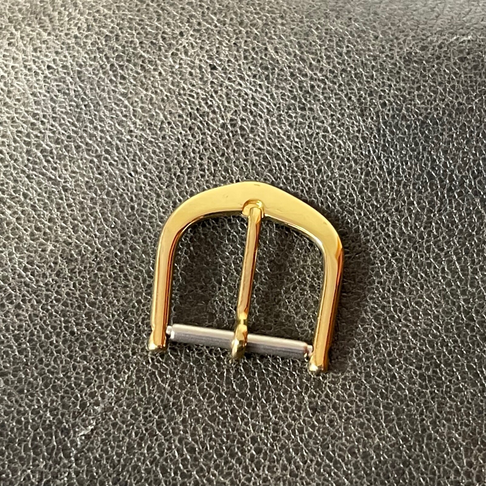 24 Sold! Yellow gold plated 14mm vintage watch band buckle NOS 1960s 14mm inner