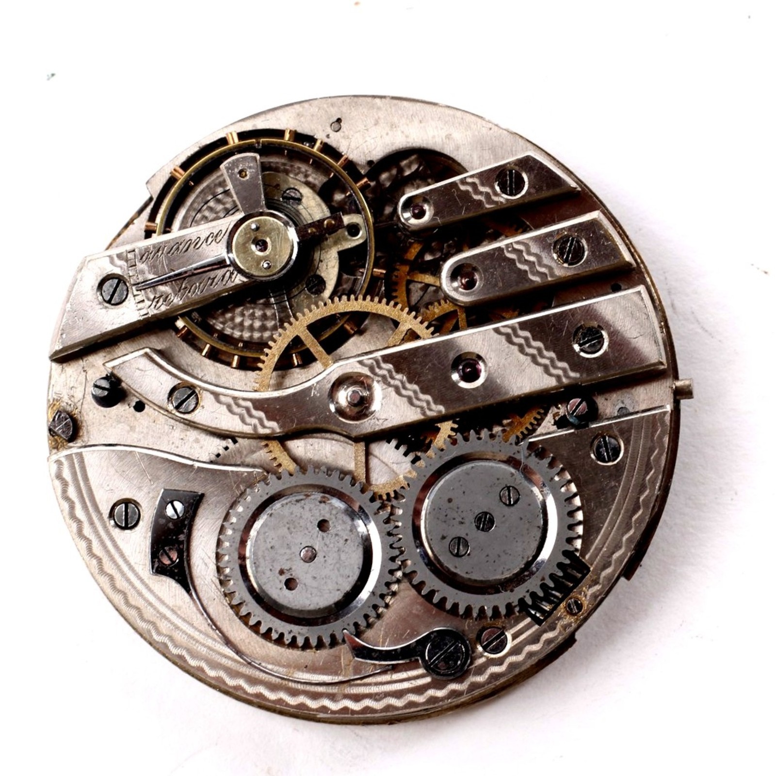 Pocket Watch Movement Swiss Full Jeweled High Grade 45mm-PC-209