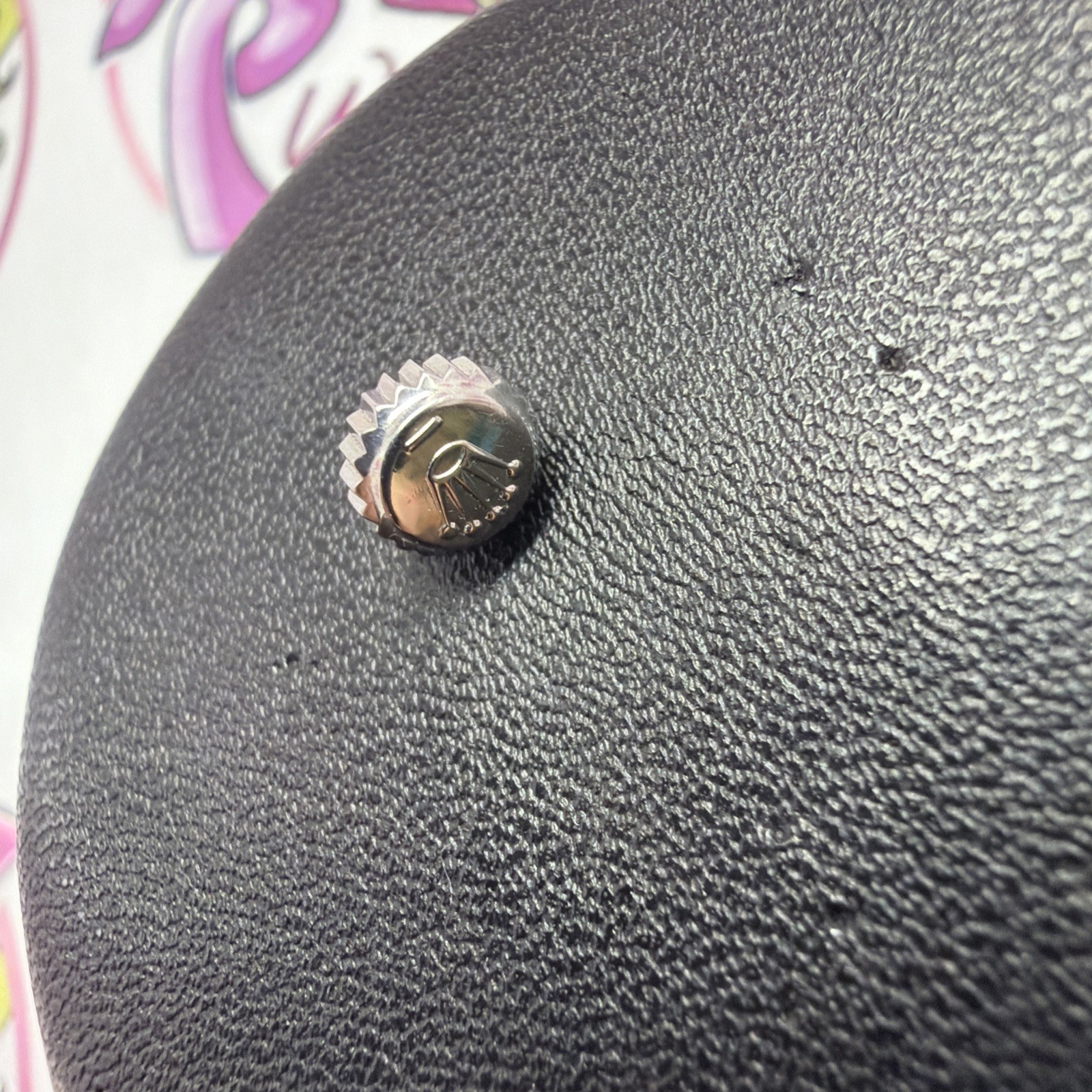 Rolex Crown + Steel Crown Tube Datejust 36mm 16200 16234 16220 Ecc Gen 3135