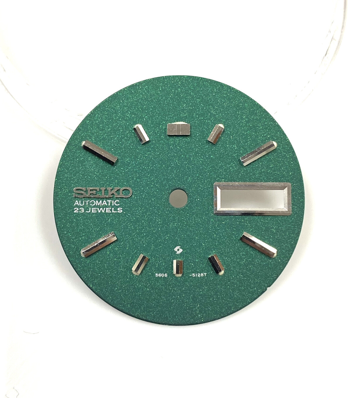 Genuine Vintage Seiko Automatic 23 Jewels 5606-5128T Day/Date Green Dial