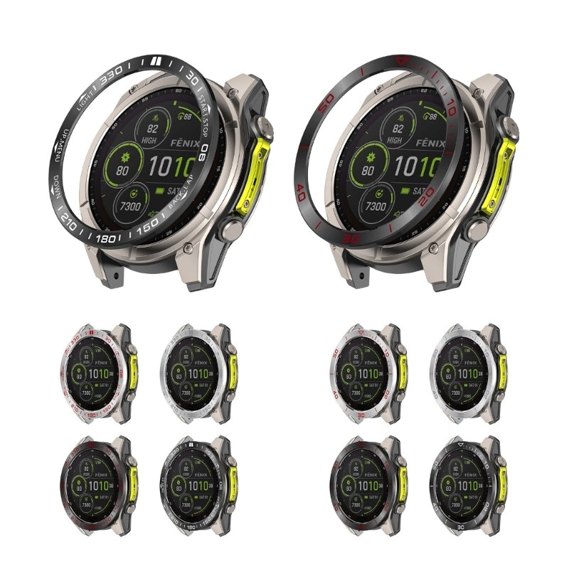 Bezel for SOLAR 51mm/Dedicated 47mm 51mm Scratch Resistant Metal Design