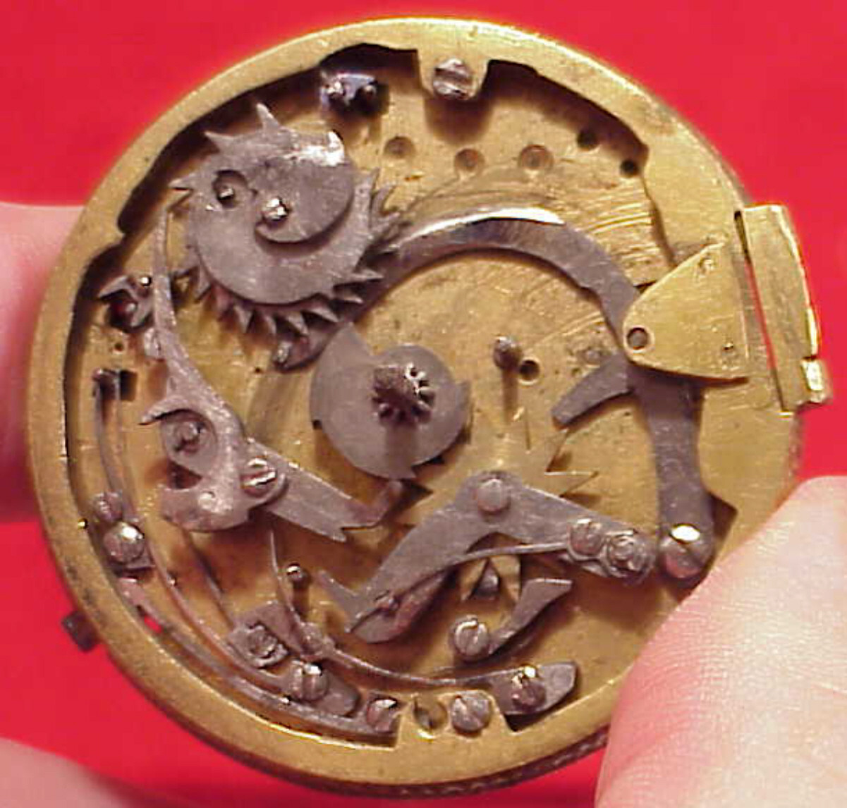 VERGE FUSEE 44MM JON ENBERGER 1792 LAUFEN GERMANY REPEATER POCKET WATCH MOVEMENT