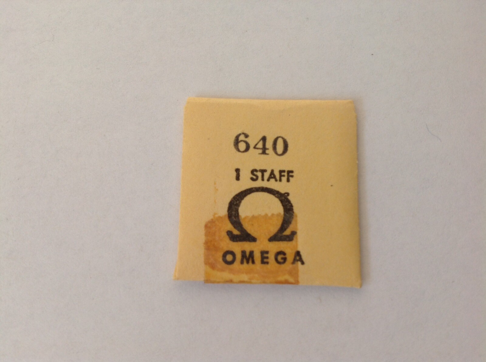 Omega cal. 640 balance staff NOS