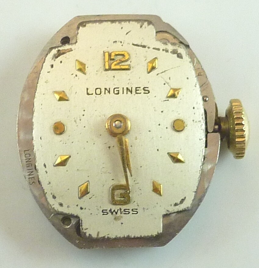 Vintage Longines 5LN Mechanical Wristwatch Movement – Parts / Repair