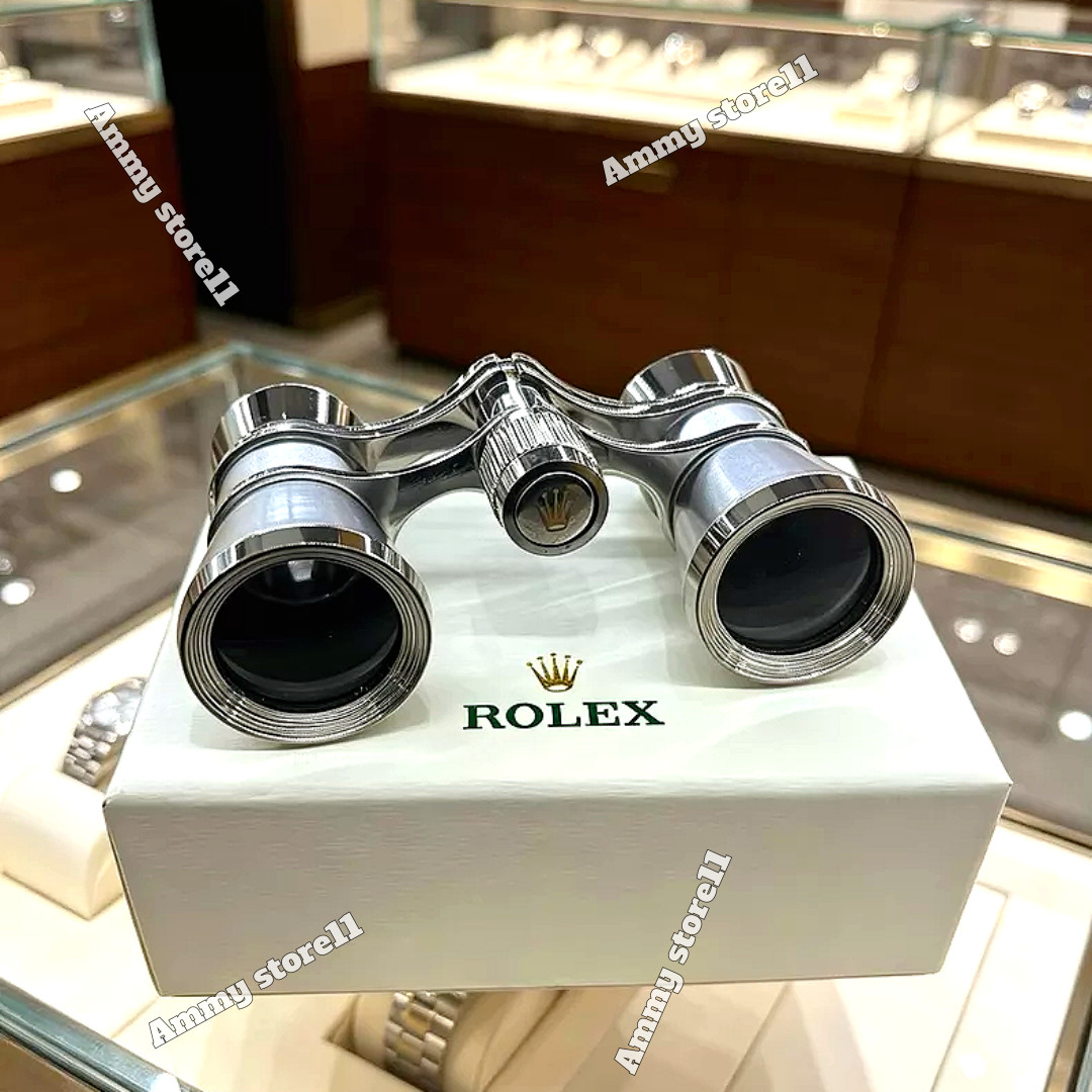 Rolex Silver Opera Binoculars Collector Display VIP Gift Piece