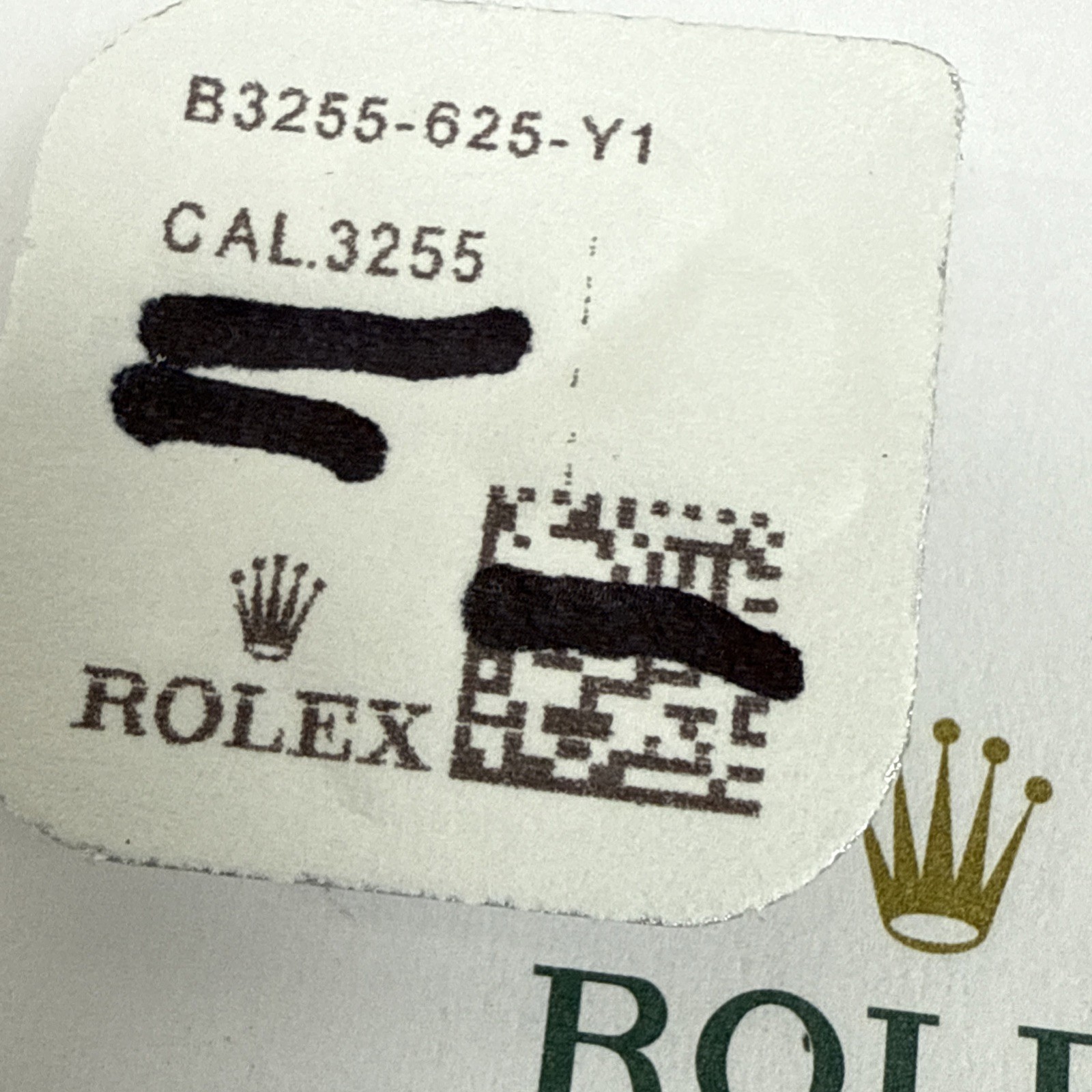 GENUINE Rolex 3255 625 Date Wheel Mounted New Sealed
