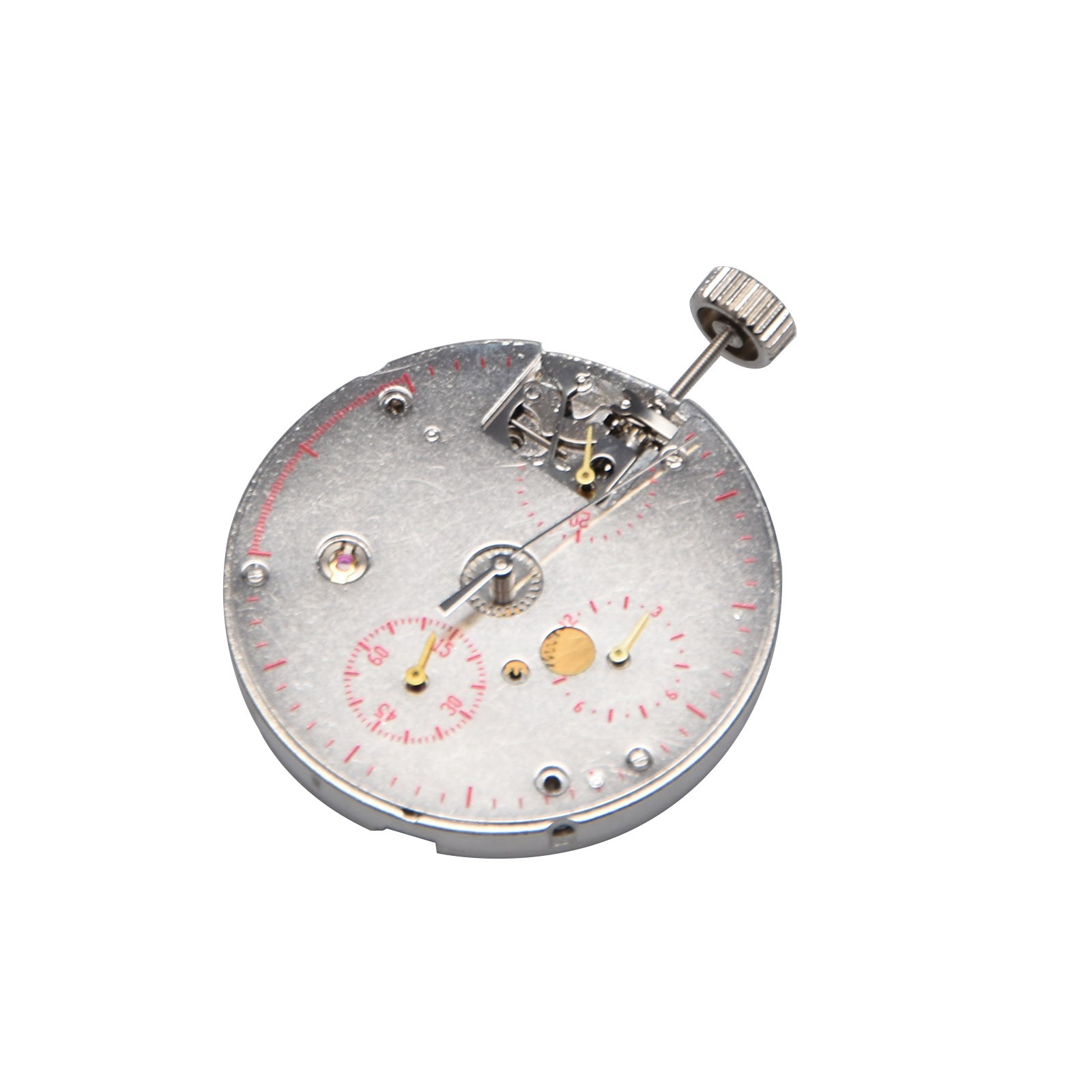 ST1903 Mechanical Automatic Chronograph Movement 22J 45h Power 3H Min 6H 24H