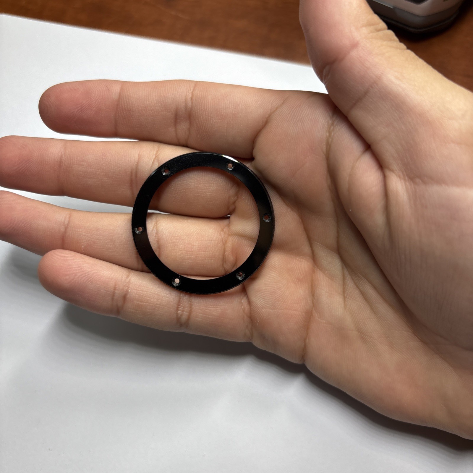 Ceramic Black Polished Bezel Insert For Hublot Big Bang Classic Fusion 44-45mm