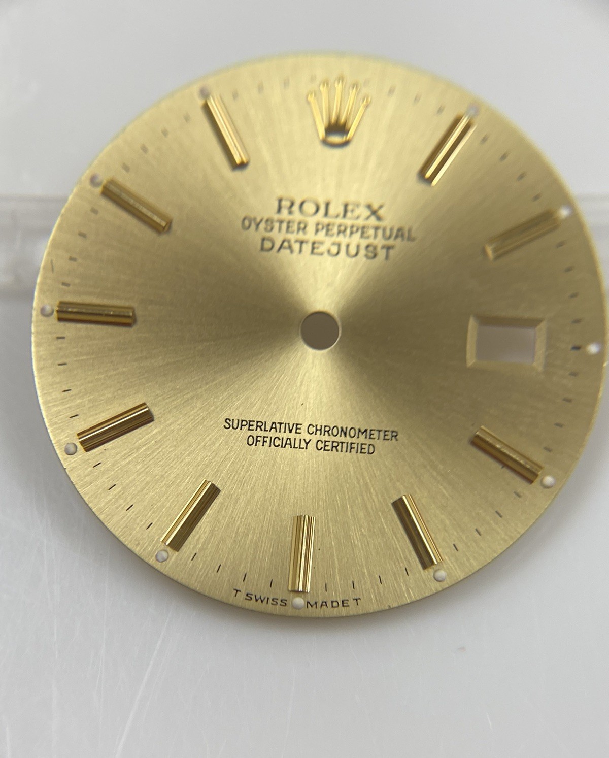 Genuine Rolex Datejust 36mm 16013 16233 Cal 3035/3135 Champagne Gold Dial