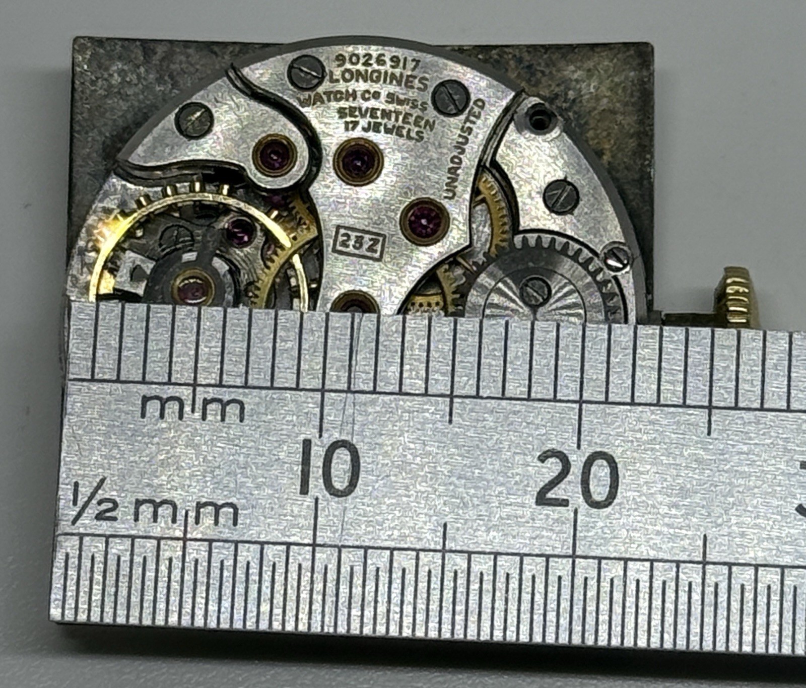 Longines 23Z Movement 17 Jewels Does Not Run