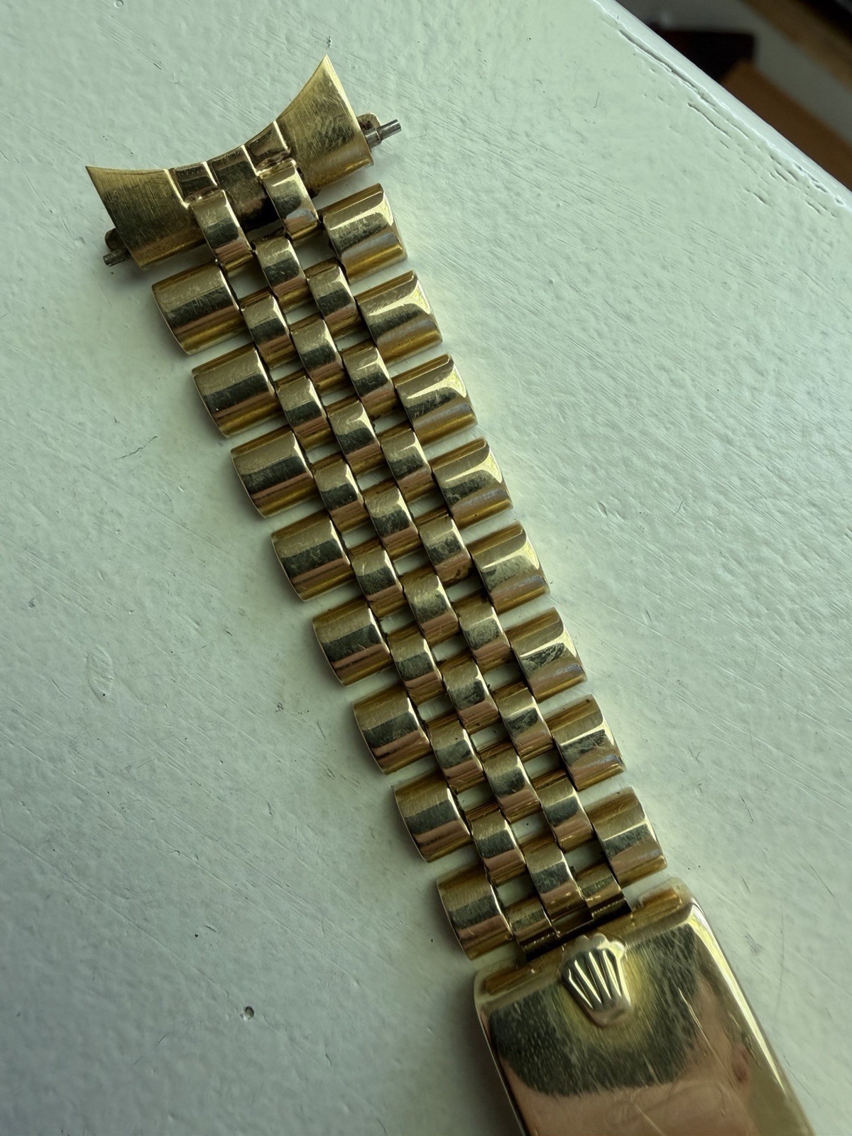 Vintage Rolex 14k Gold Swiss 6311 19mm Jubilee Bracelet Daytona 6265 6263