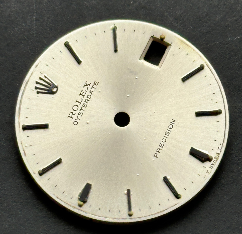 Vintage Rolex Oysterdate Watch Dial For 6466