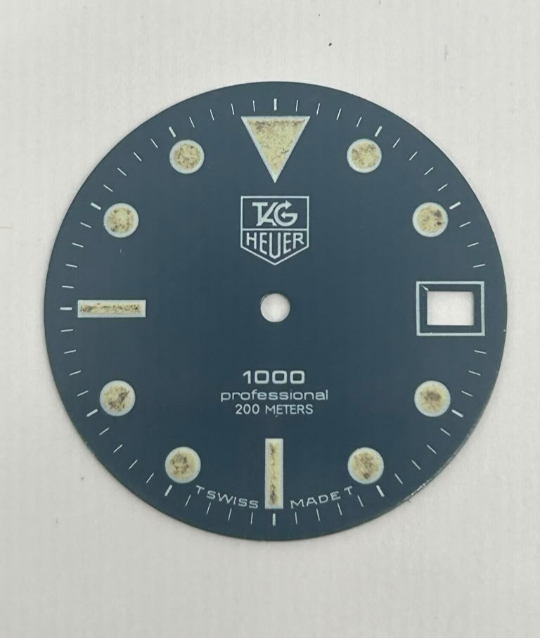 Vintage Tag Heuer Series 1000 27mm Blue
