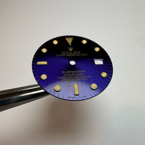 Rolex Submariner 16613 16618 Tropical purple dial as pics