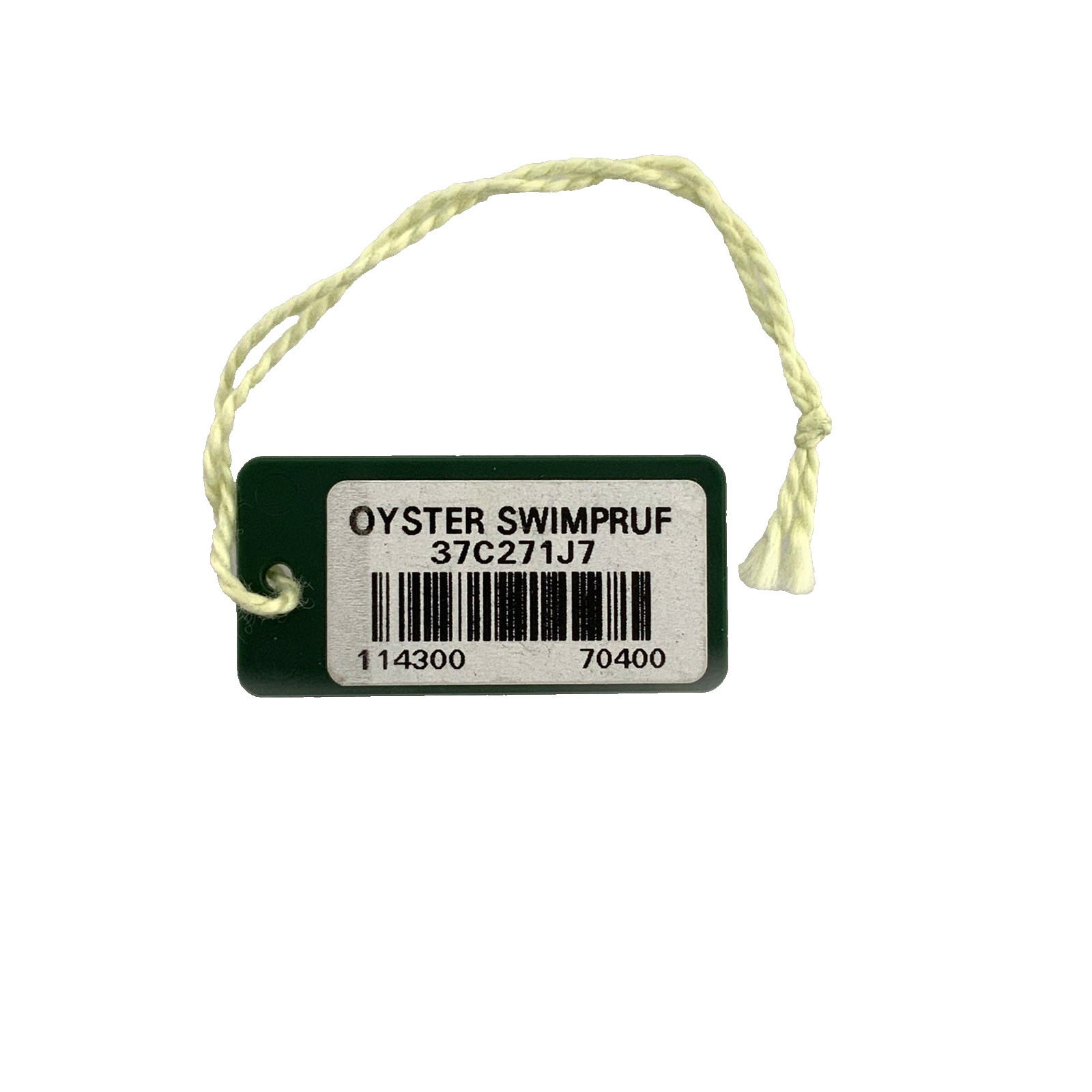 ROLEX OYSTER SWIMPRUF GREEN SERIAL HANGTAG OYSTER PERPETUAL 114300