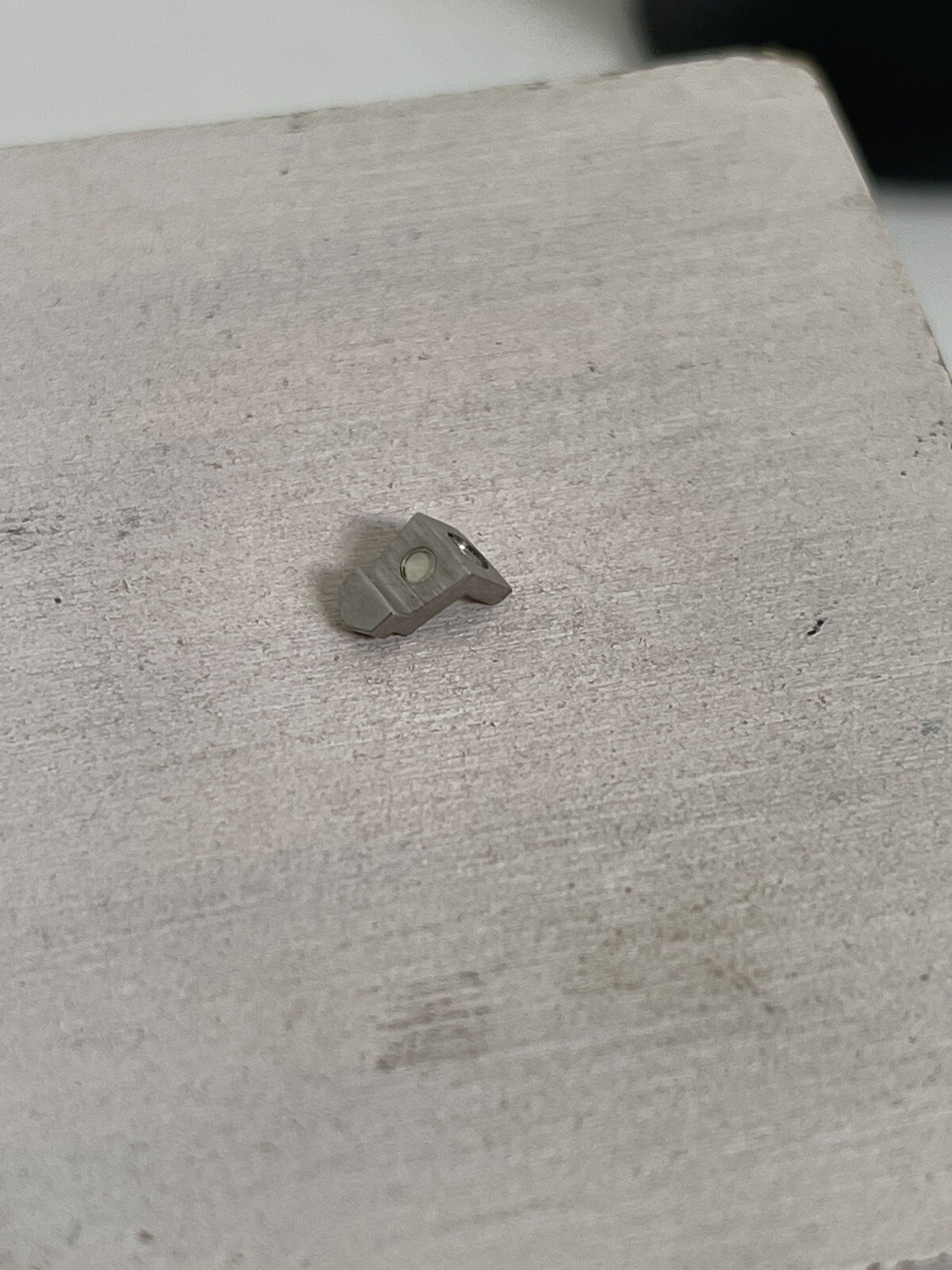 Original Breitling Aerospace Bezel Top Rider Used No Screw Titanium