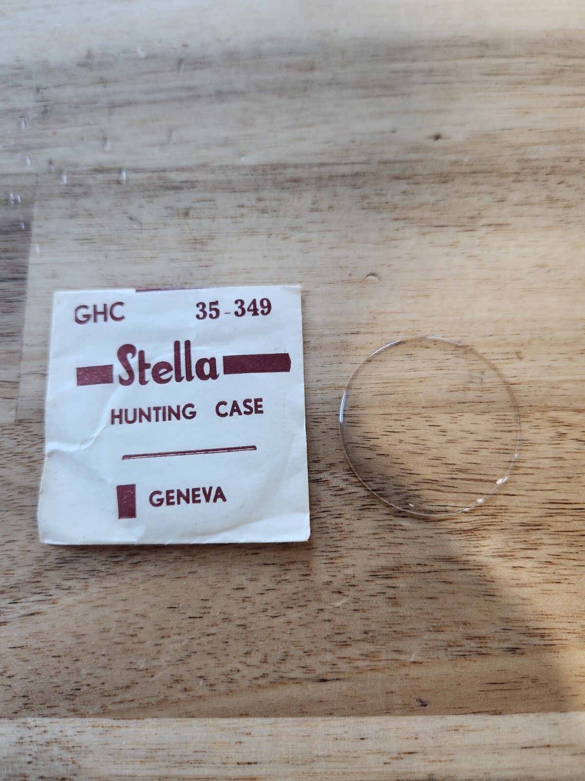 Stella GHC Hunting Case Crystals in size 35 349, Geneva,