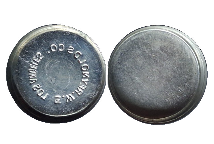 EW Reynolds Company Watch Parts Tin Advertising 39MM