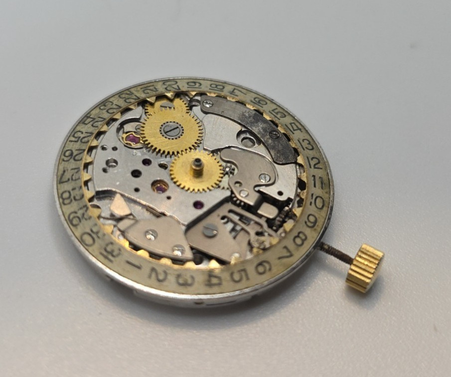 Zenith 2522 Original Overhauled Movement Incabloc 11 1/2”’ Manual Winding