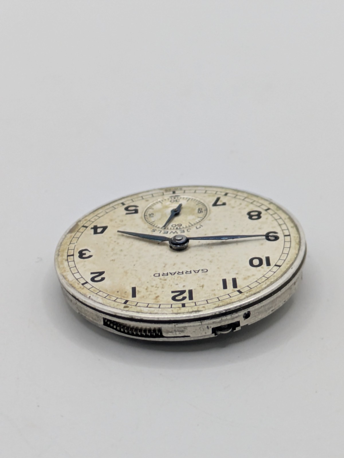 Garrard ETA 1120 Manual Wind Watch Movement Swiss Made See Photos & Video 27.1mm