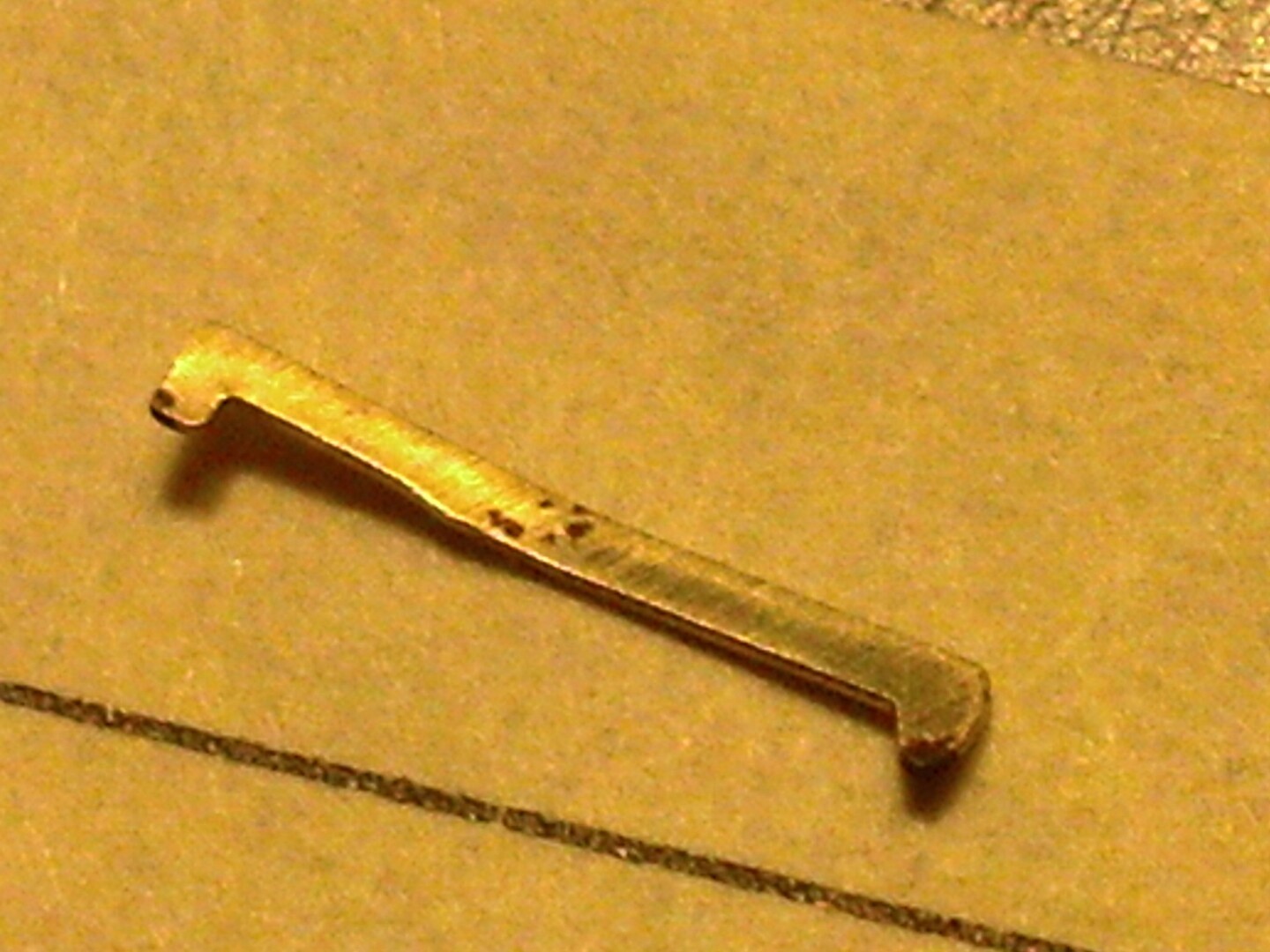 NOS Waltham 16s P/N 4783 Shipper Bar For Models 1899, 1908, Equity, 1945, & 1617