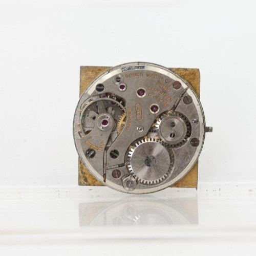 GRUEN VERI-THIN CAL. 415, 17j WRIST WATCH MOVEMENT FOR REPAIR (FV)