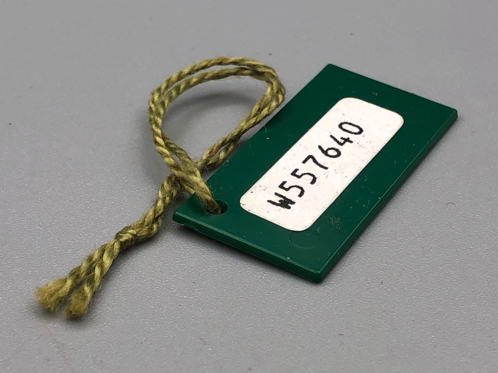 VINTAGE LATE 80s AND 90s 1980s 1990s GENUINE ROLEX PRESIDENT GREEN HANG TAG