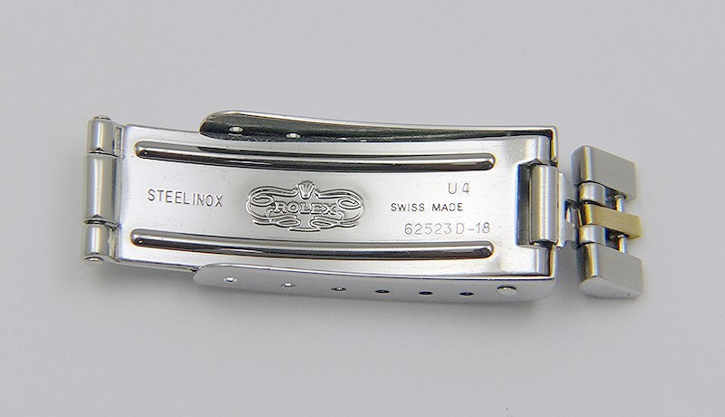 Genuine Rolex 62523 D-18 Buckle Clasp for 13mm Jubilee Ladies Bracelet U4 1998
