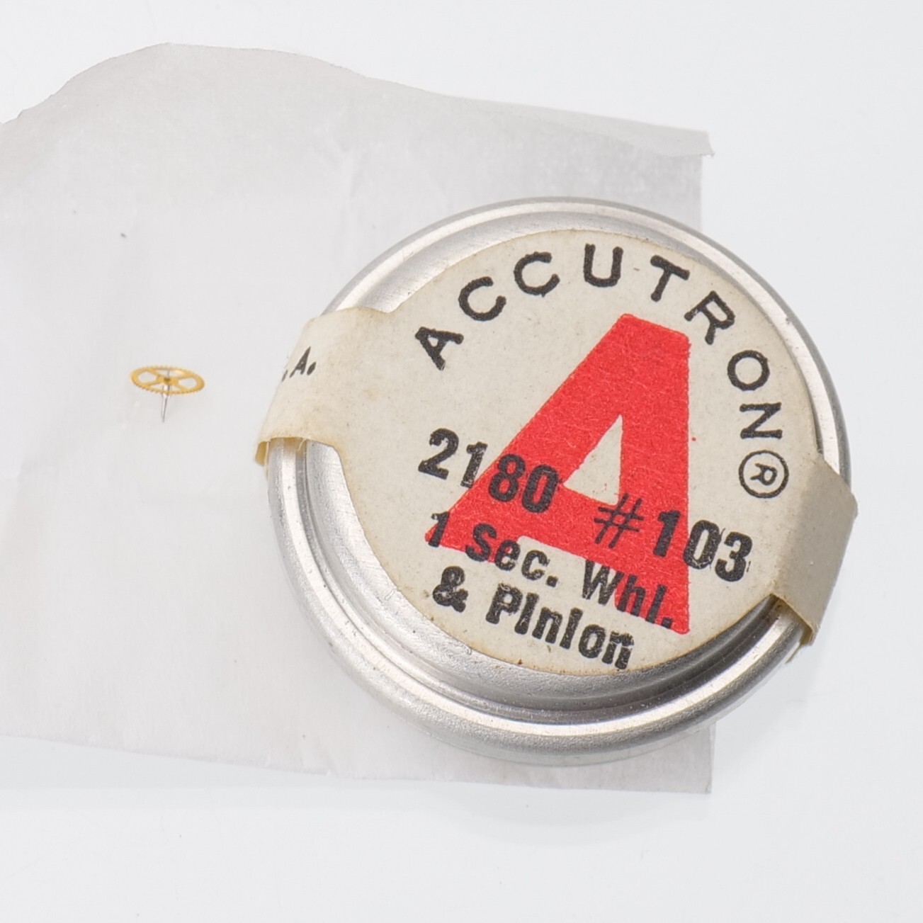 Accutron By Bulova #2180 #103 New Old Stock Original Second Wheel & Pinion Part