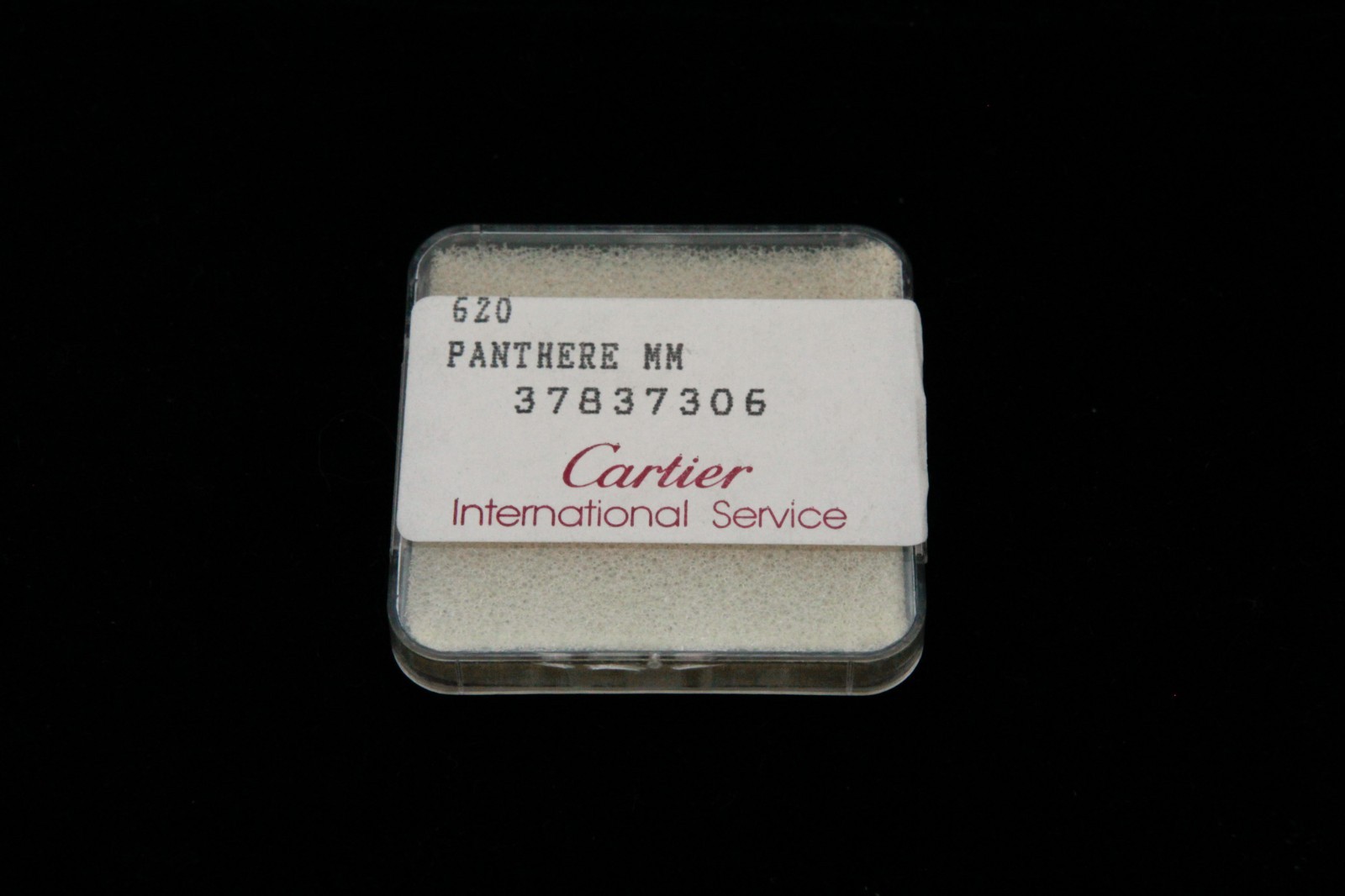 OEM Pre-Owned Cartier Panthere MM 17mm x 17mm Dial Ref. 37837306 D/5 Ivory