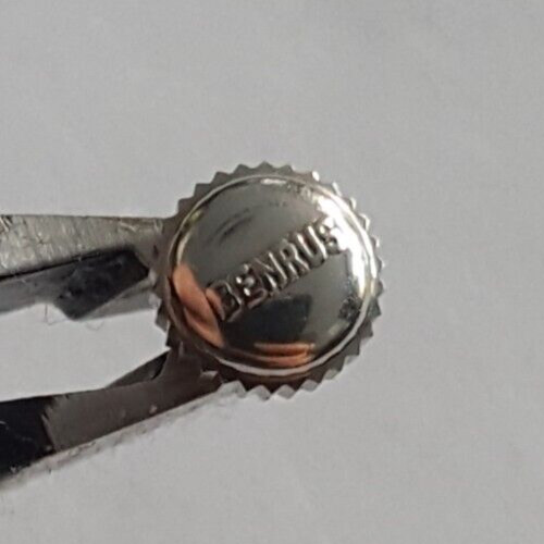 Benrus Water Resistant Steel Crown