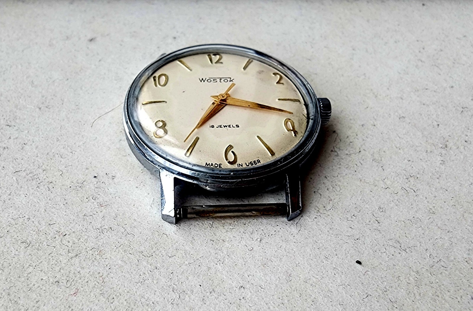 Vintage watch VOSTOK. Vostok export edition. 60s. MADE IN USSR. Soviet.