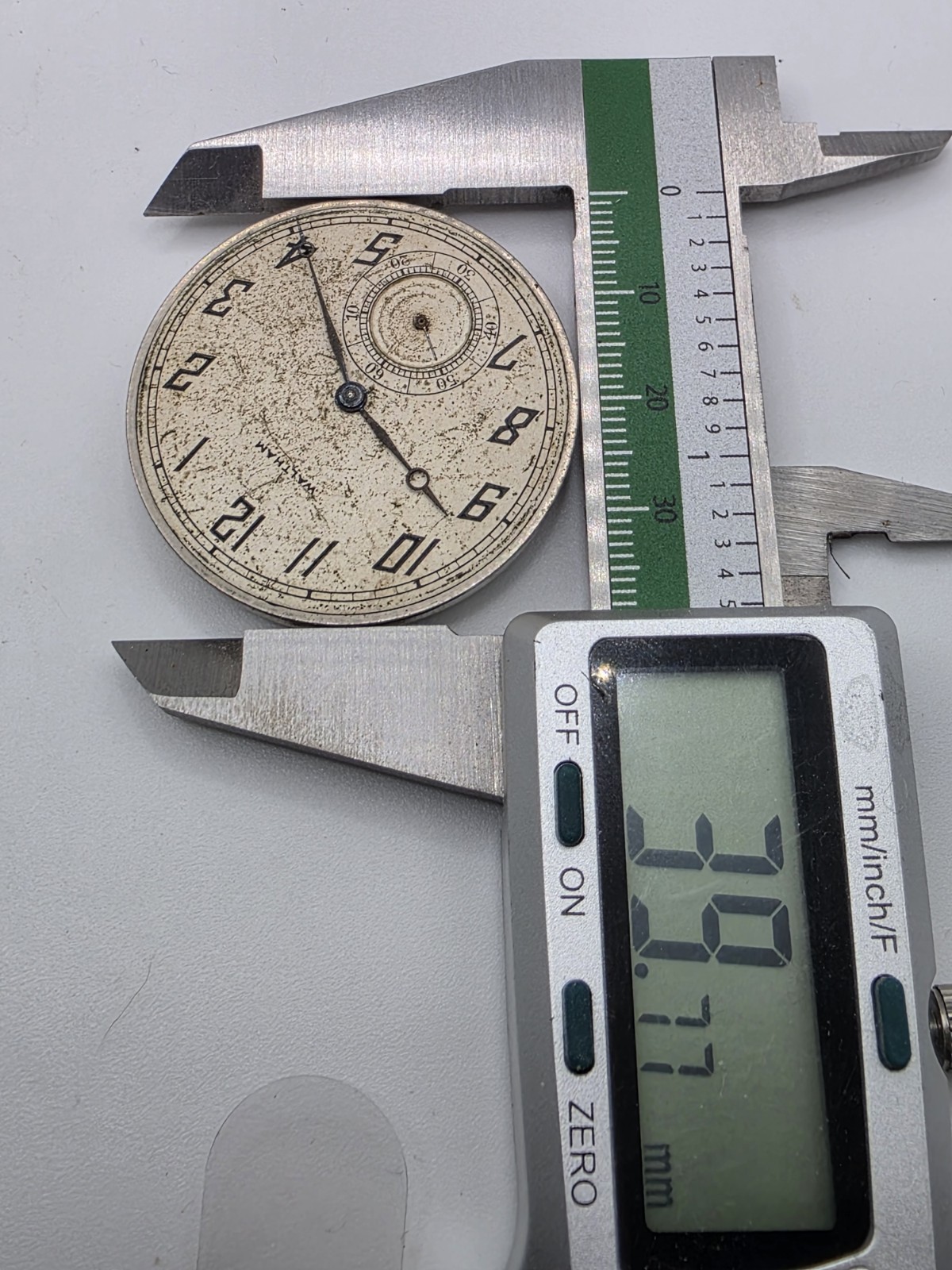 Waltham Royal Size 12 17J Grade 620 Mechanical Watch Movement 23189581 Lot 404