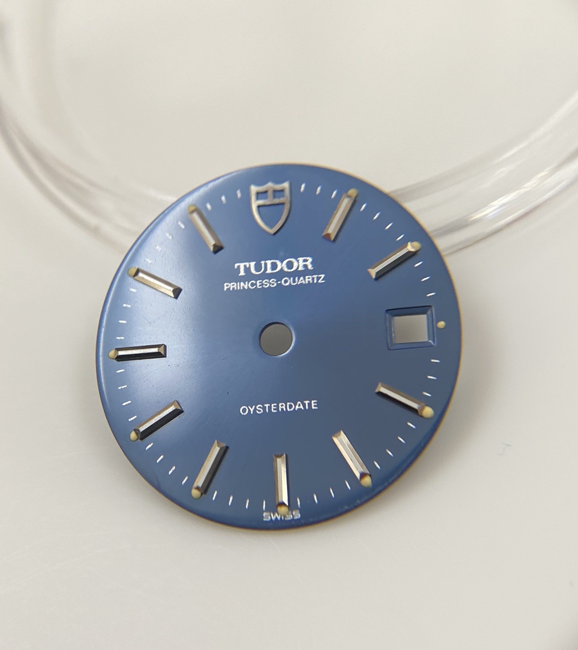 Genuine Tudor Prince Oysterdate Blue/Silver Ladies Cal. ETA 2651/2671 Dial