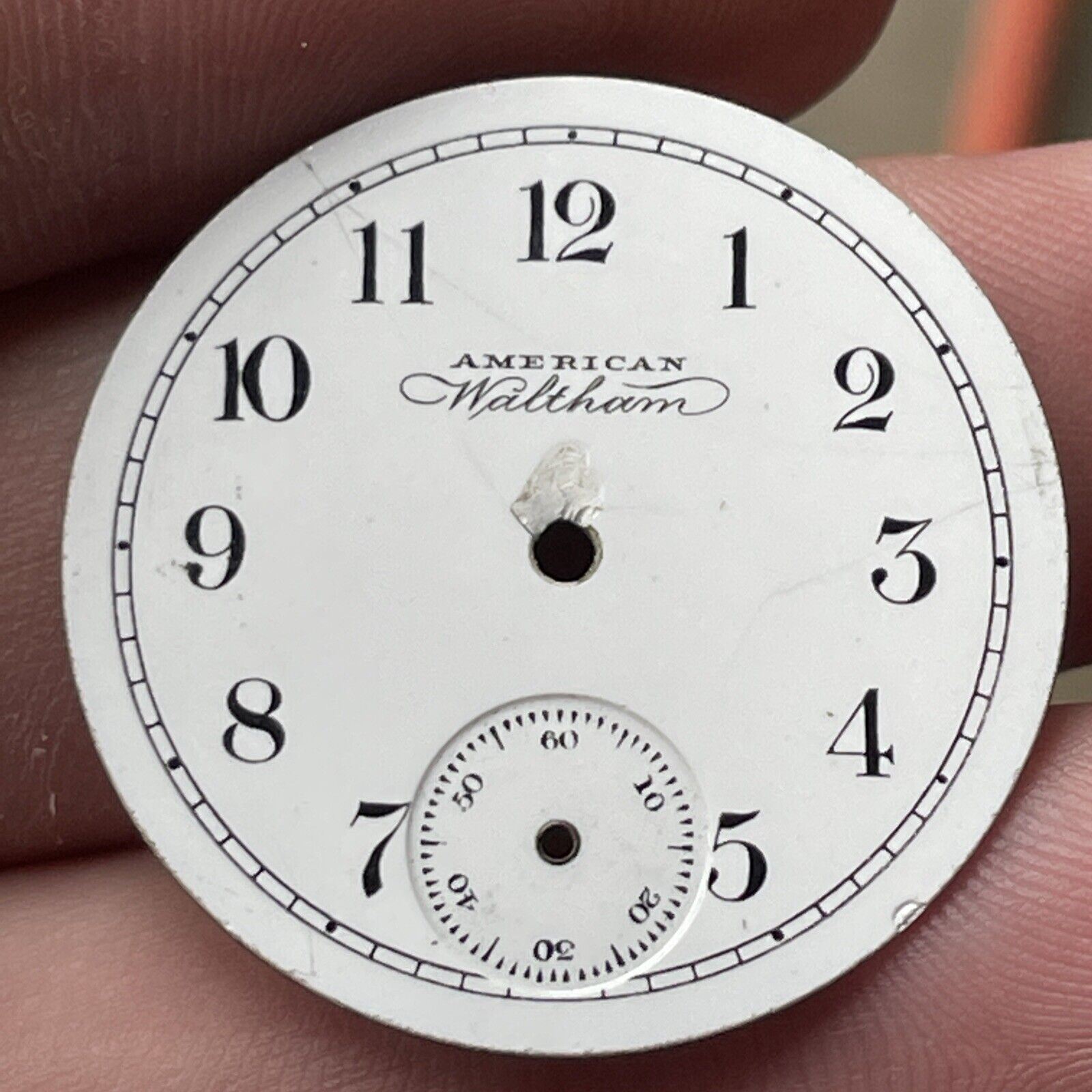 VTG Waltham Watch Co. American Watch Face