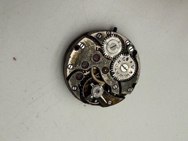Vintage Optima 15 Jewels Mechanical Watch Movement Untested