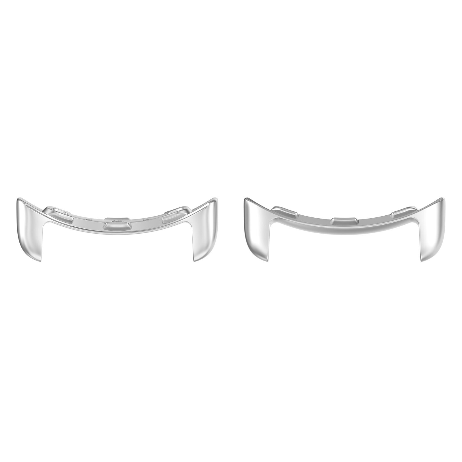 Stainless Steel Watch Connectors Curved Head Grain for Google Pixel Watch 1/2