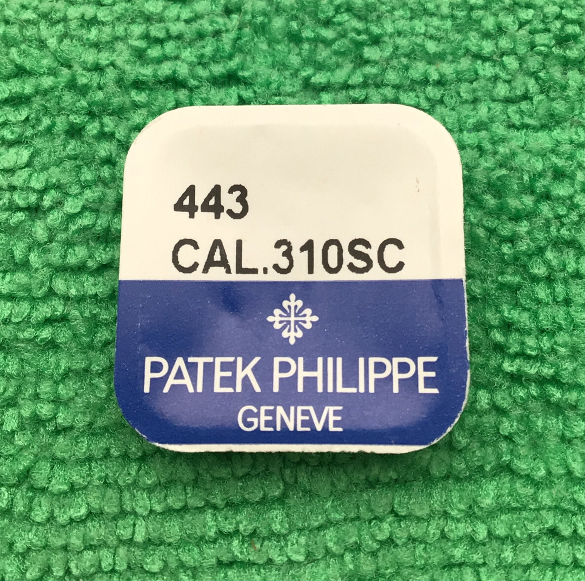 PateK Philippe Set Lever With Screw Cal 310 SC Part 443 NOS Genuine. Sealed