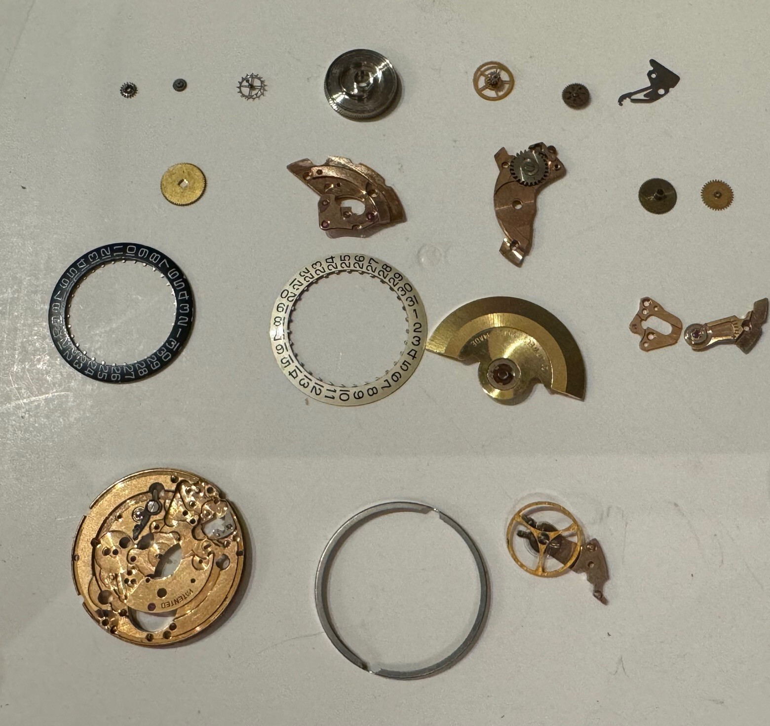 20 Spare Parts Eta 2750 2772 2788 Various Spare Parts Used Perfect condition