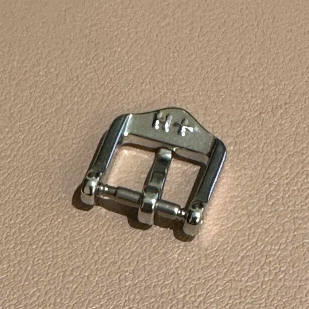 Genuine Hirsch Tradition Buckle Clasp Polished Stainless Steel 12mm BC1030-2-12