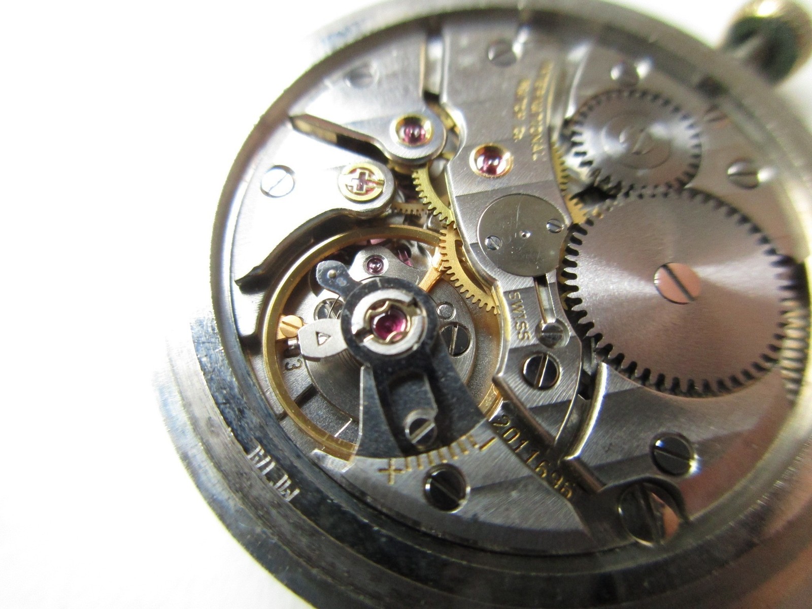 IWC International watch co cal. C 403 Swiss watch movement – running