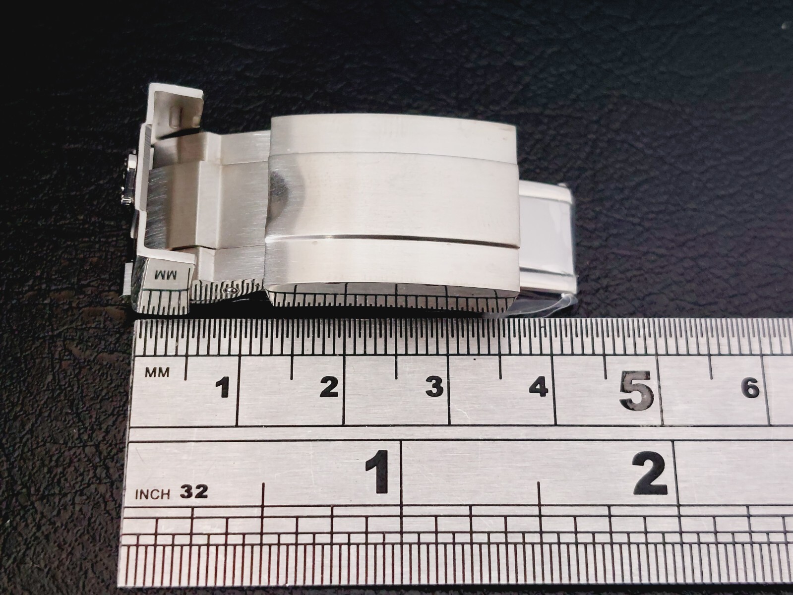New Short Version 16mm x 9mm Stainless Steel Replacement Folding Clasp For Rolex